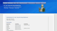 Desktop Screenshot of hautarzt-freiburg.com